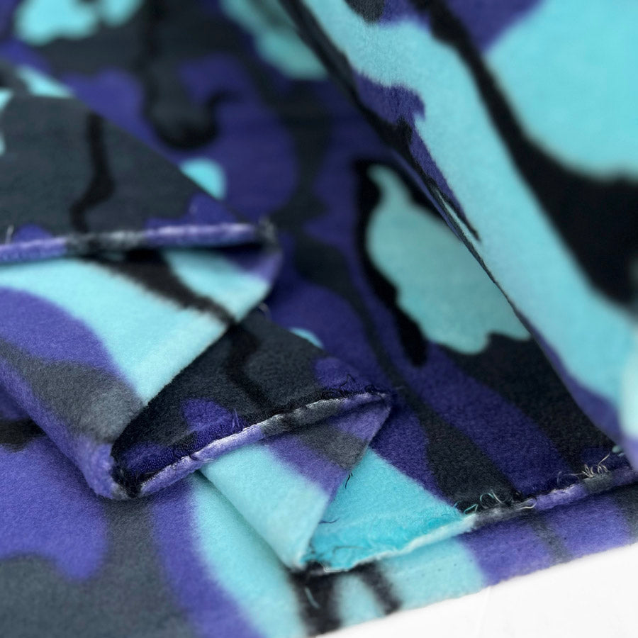 Camouflage Fleece - Blue