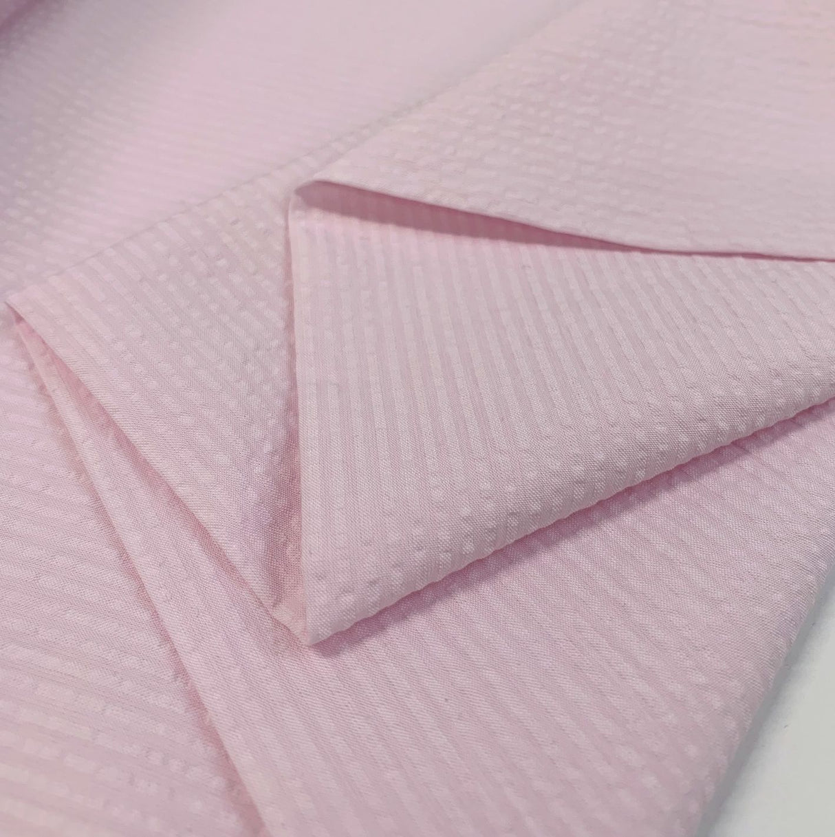 Proper Seersucker - Tiny Pink