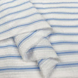 Remnant - Proper Seersucker - Summer Sky Stripe (1m)