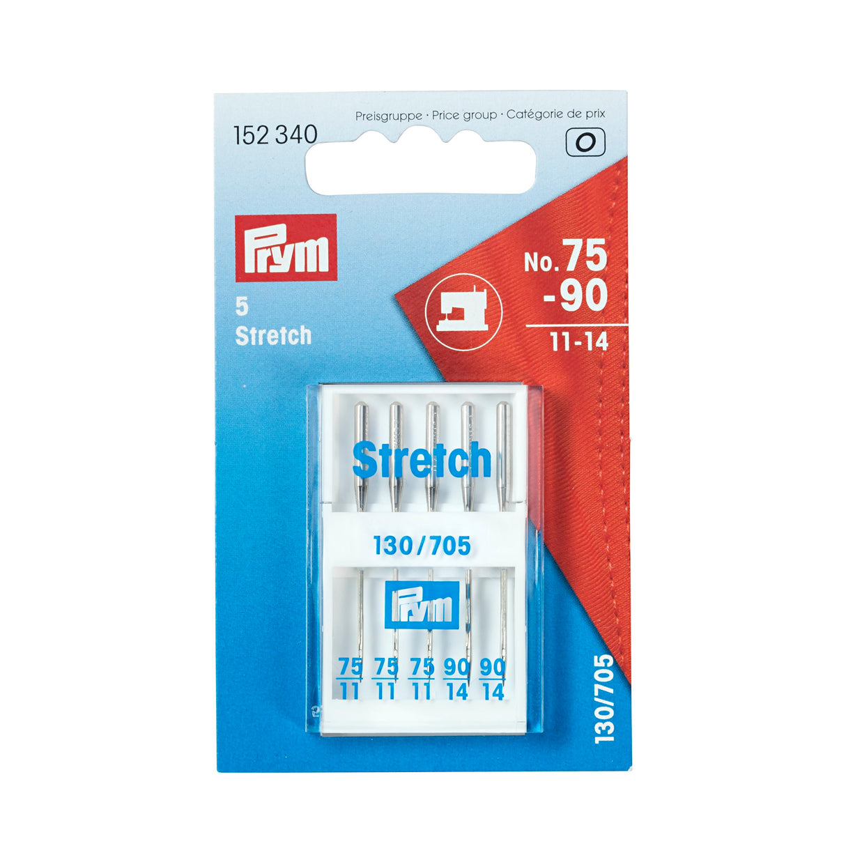 Prym - Assorted Sewing Machine Needles - Stretch