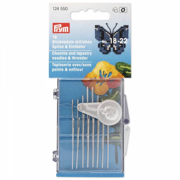 Prym - Tapestry & Chenille Needles with Threader