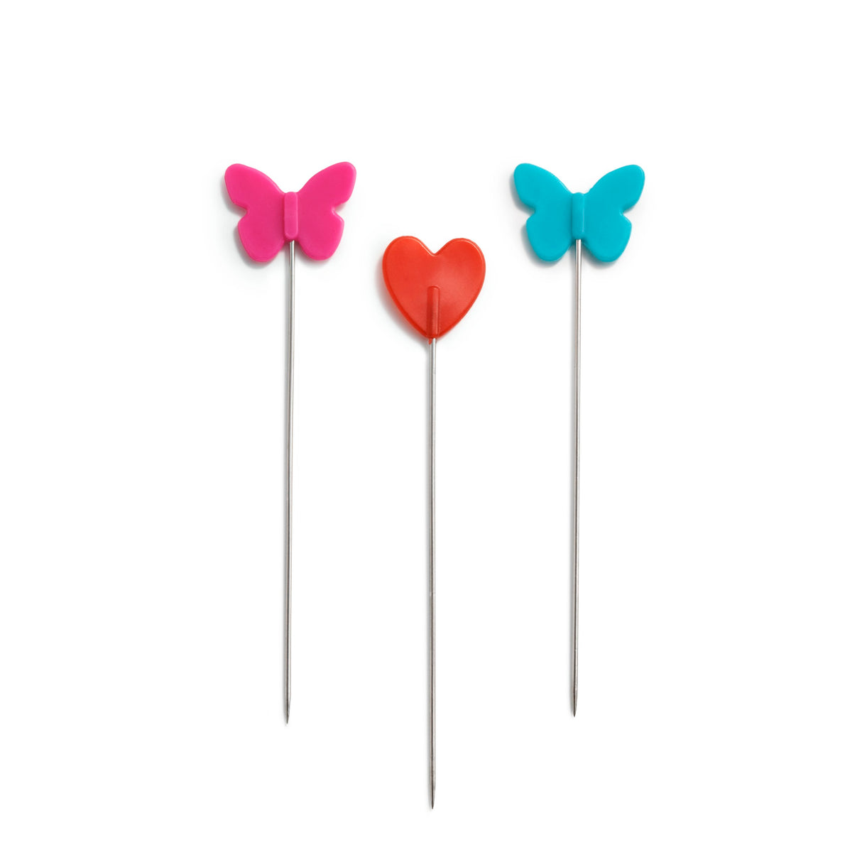 Prym Love - Hearts & Butterflies Plastic-Headed Pins