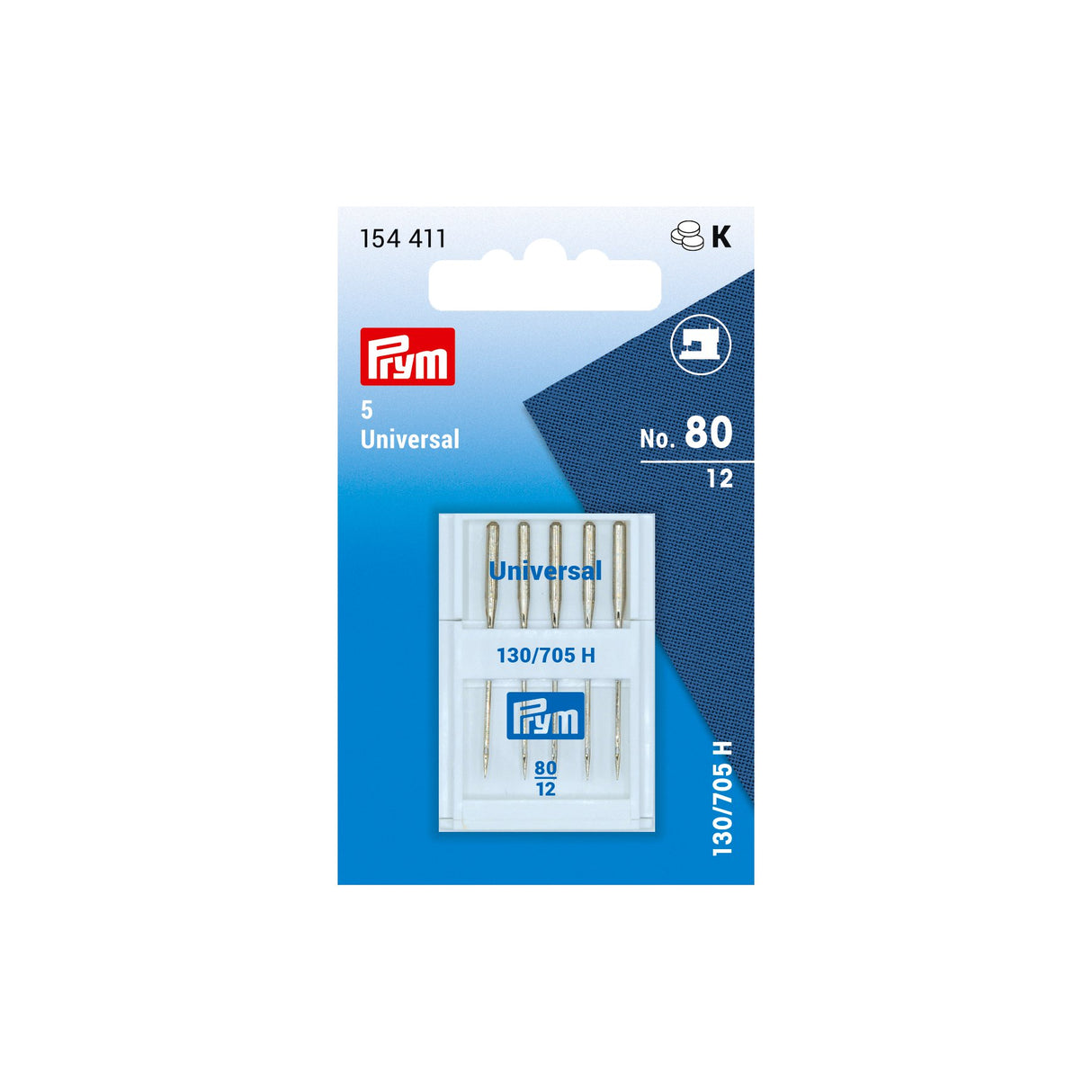 Prym - Universal Sewing Machine Needles (No. 80/12)