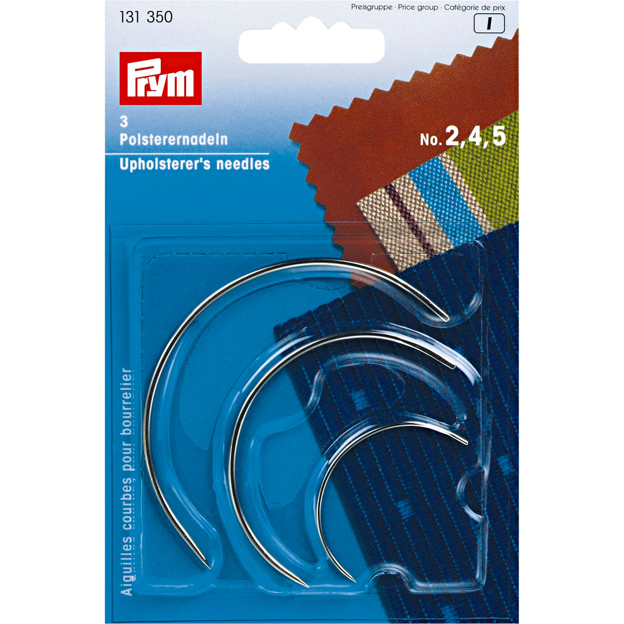 Prym - Curved Upholstery Needles