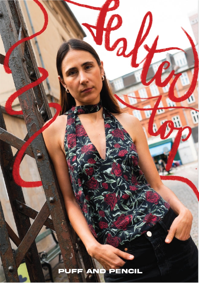 Puff & Pencil - Halter Top Sewing Pattern