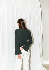 Puff & Pencil - Silhouette Blouse x Trumpet Sleeve Pattern