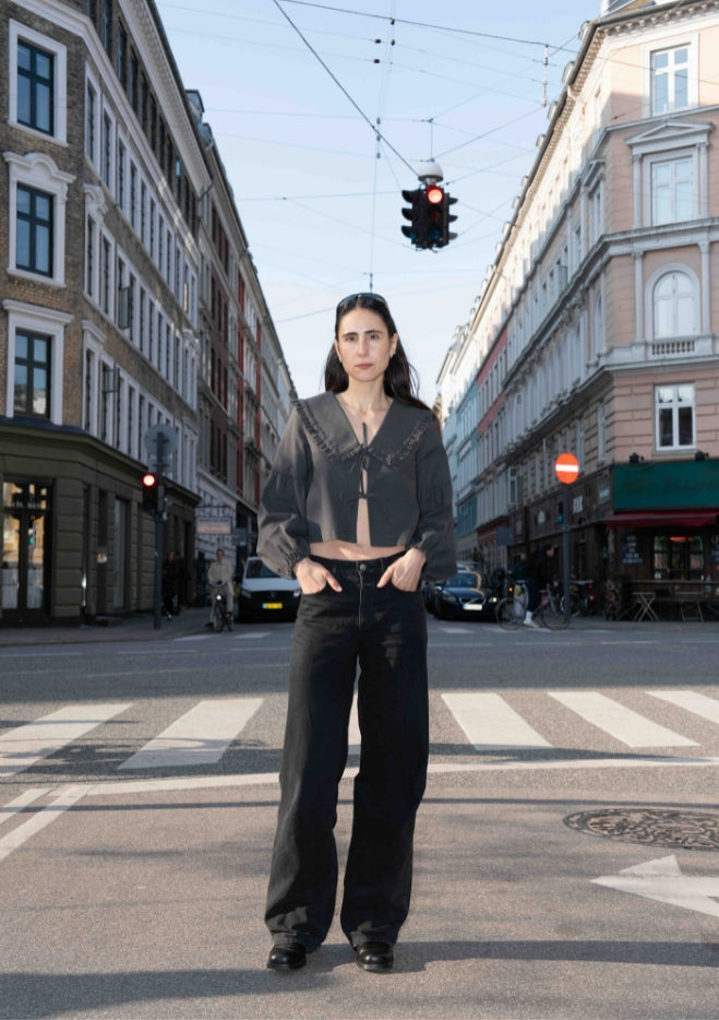 Puff & Pencil - Tie Blouse, Lantern Sleeve & Peggy Collar Pattern