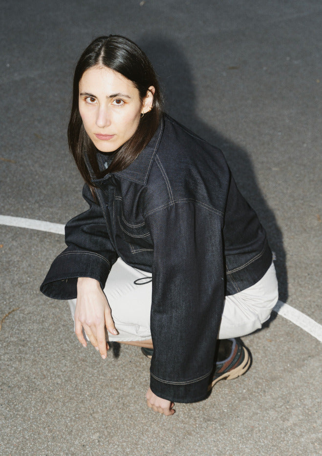 Puff & Pencil - Topstitch Vest x Box Sleeves Pattern