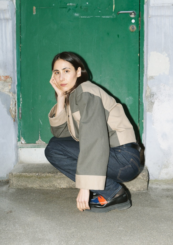 Puff & Pencil - Topstitch Vest x Box Sleeves Pattern