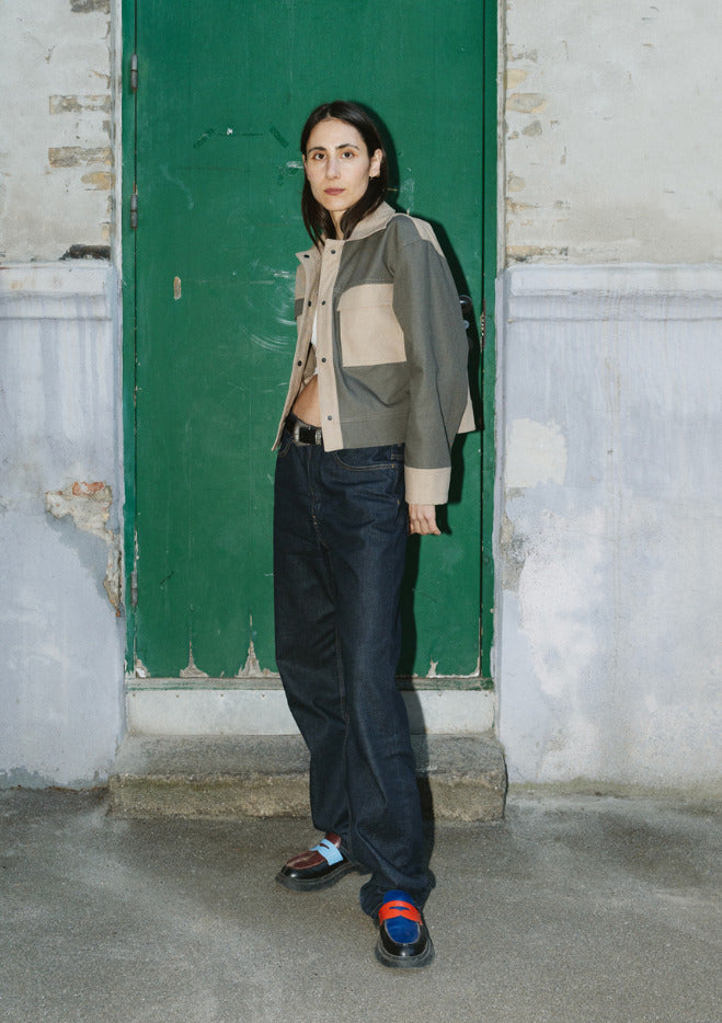 Puff & Pencil - Topstitch Vest x Box Sleeves Pattern