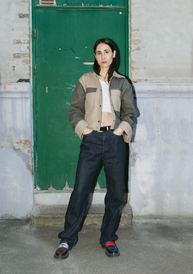 Puff & Pencil - Topstitch Vest x Box Sleeves Pattern