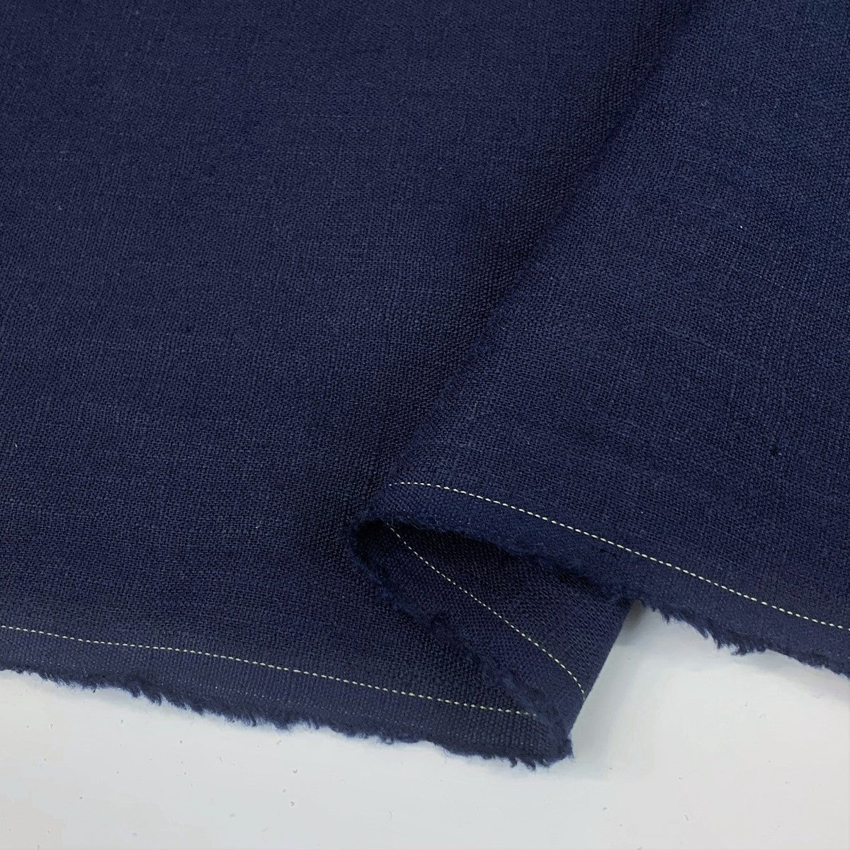 Remnant - Pure Linen - Navy (75cm)