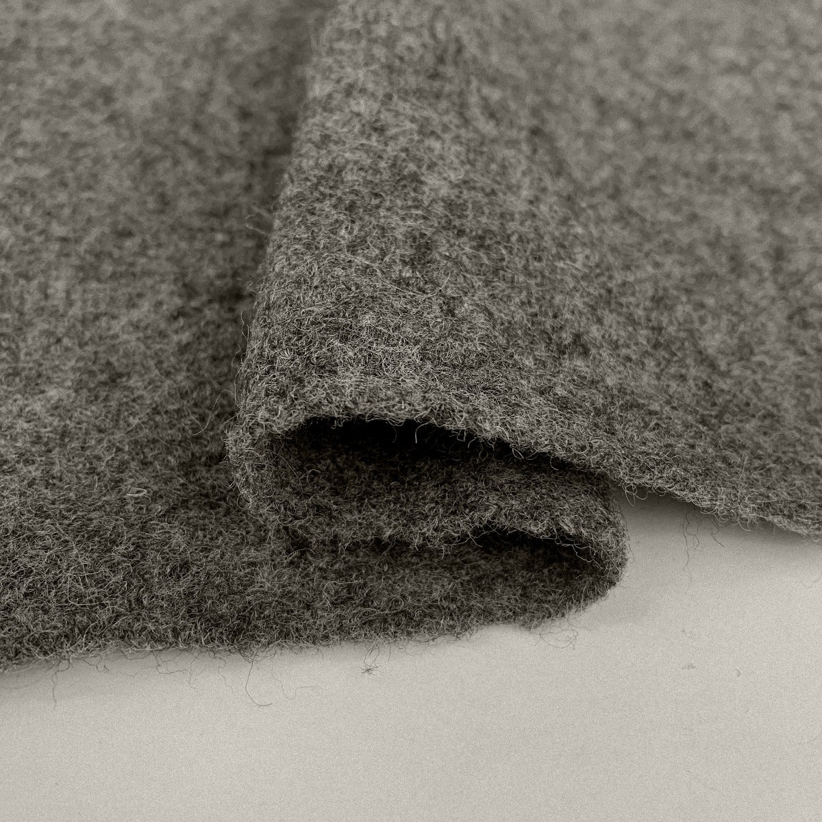 Pure Luxury - Boiled Wool - Metal Grey