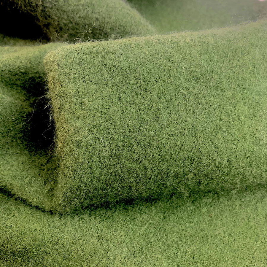 Pure Luxury - Boiled Wool - Moss