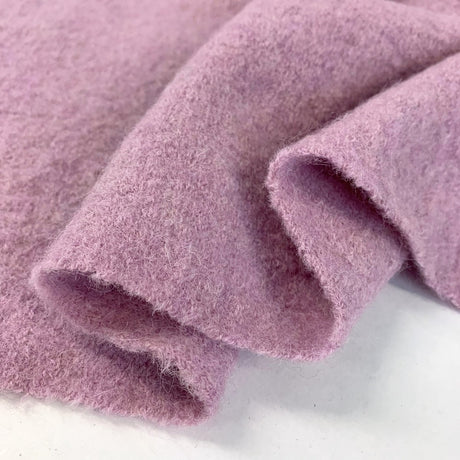 Pure Luxury Boiled Wool Violet Fold 2