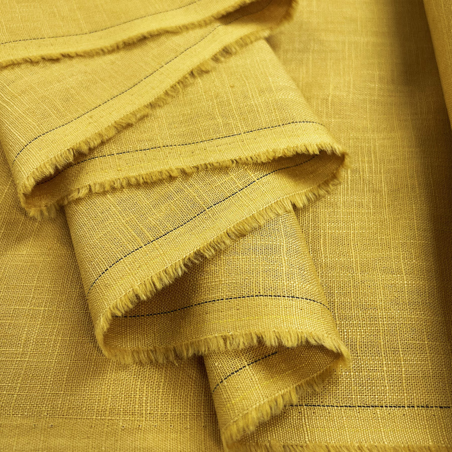 Remnant - Pure Linen - Gold (1.25m)