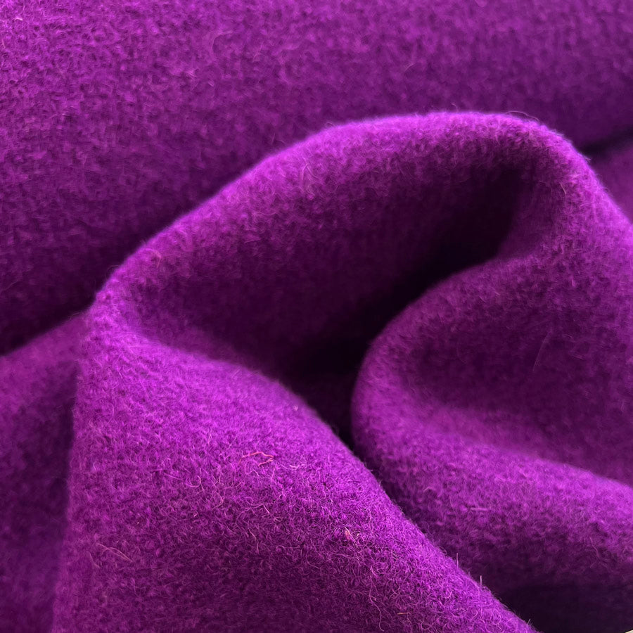 Pure Luxury - Boiled Wool - Fuchsia