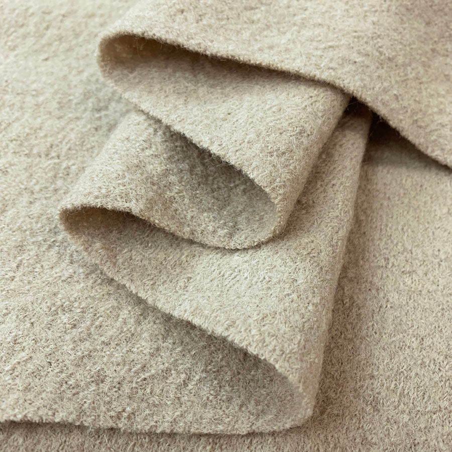 Pure Luxury - Boiled Wool - Stone