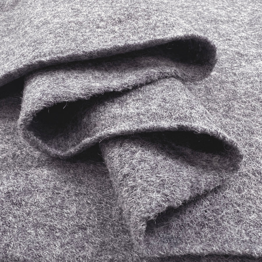 Pure Luxury - Boiled Wool - Grey Marl