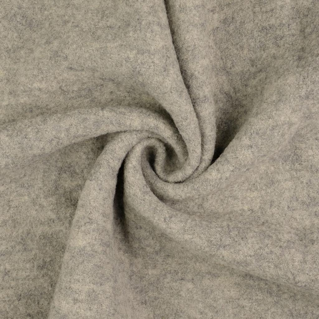 Pure Luxury - Boiled Wool - Grey