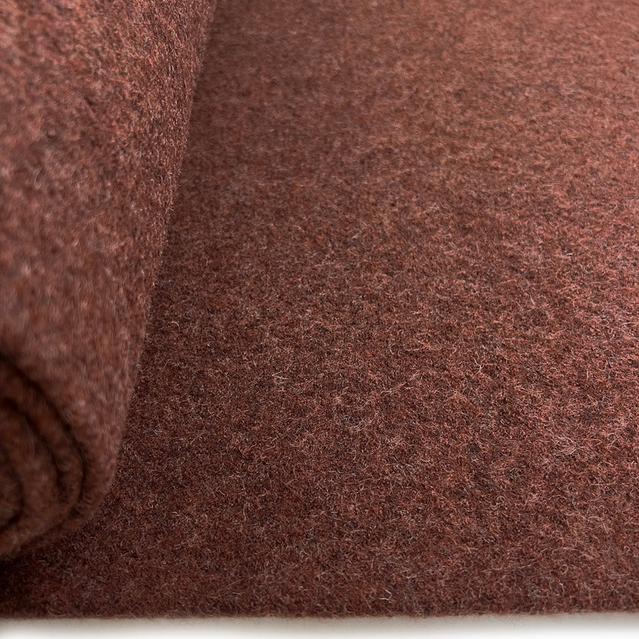 Remnant - Pure Luxury - Boiled Wool - Mole (0.7m)