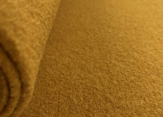 Pure Luxury Boiled Wool Fabric Mustard Yellow Bolt