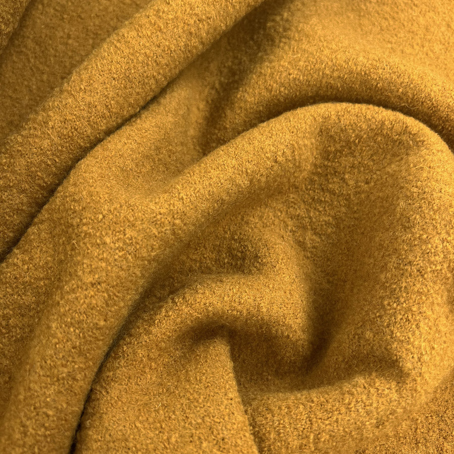 Pure Luxury - Boiled Wool - Mustard