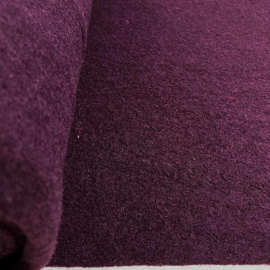 Pure Luxury - Boiled Wool - Plum
