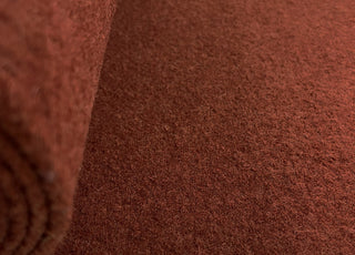 Pure Luxury Boiled Wool Fabric Terracotta Hot Rust Bolt E53829D6 0Bdd 4063 8A52 904Cf051Af7E