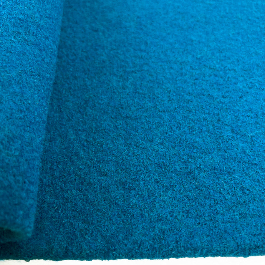 Remnant - Pure Luxury - Boiled Wool - Sky (1.12m)