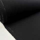 Pure Wool Crepe - Black