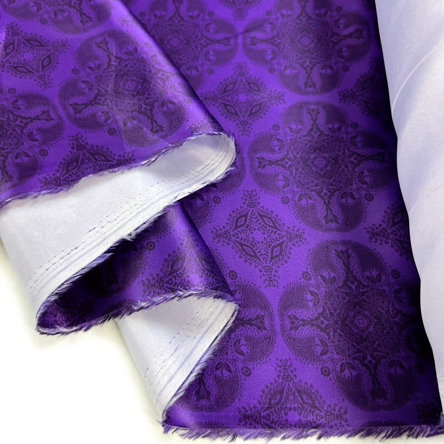 Printed Satin Lining - Pedro