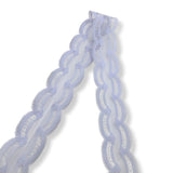 Polyester Flat Lace Trim - Emily - Lilac