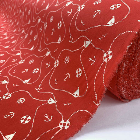 Put The Kettle On Hey Sailor Fabric Roll