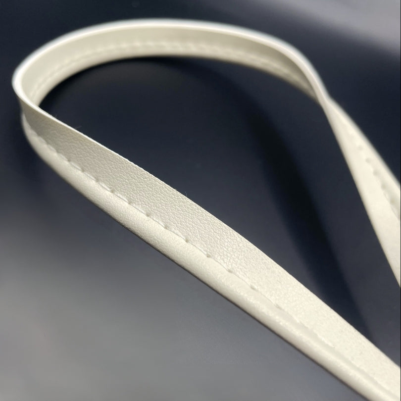 Flanged Insert Piping Cord - PVC - Cream