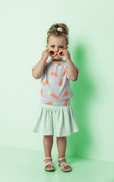 Remnant - Qjutie - Bambino Muslin - Mint (1.5m)