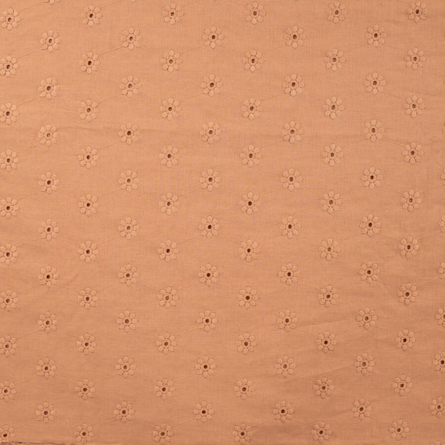 Qjutie - Broderie Anglaise - Dusty Salmon