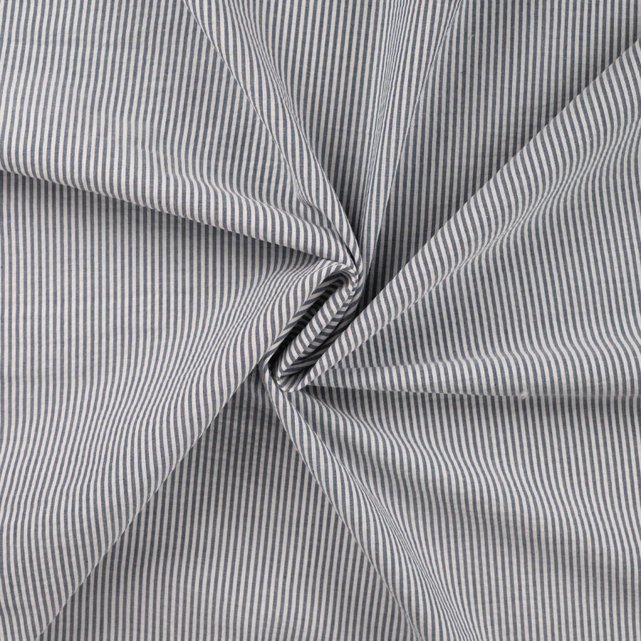 Qjutie - Seersucker Stripe - Navy
