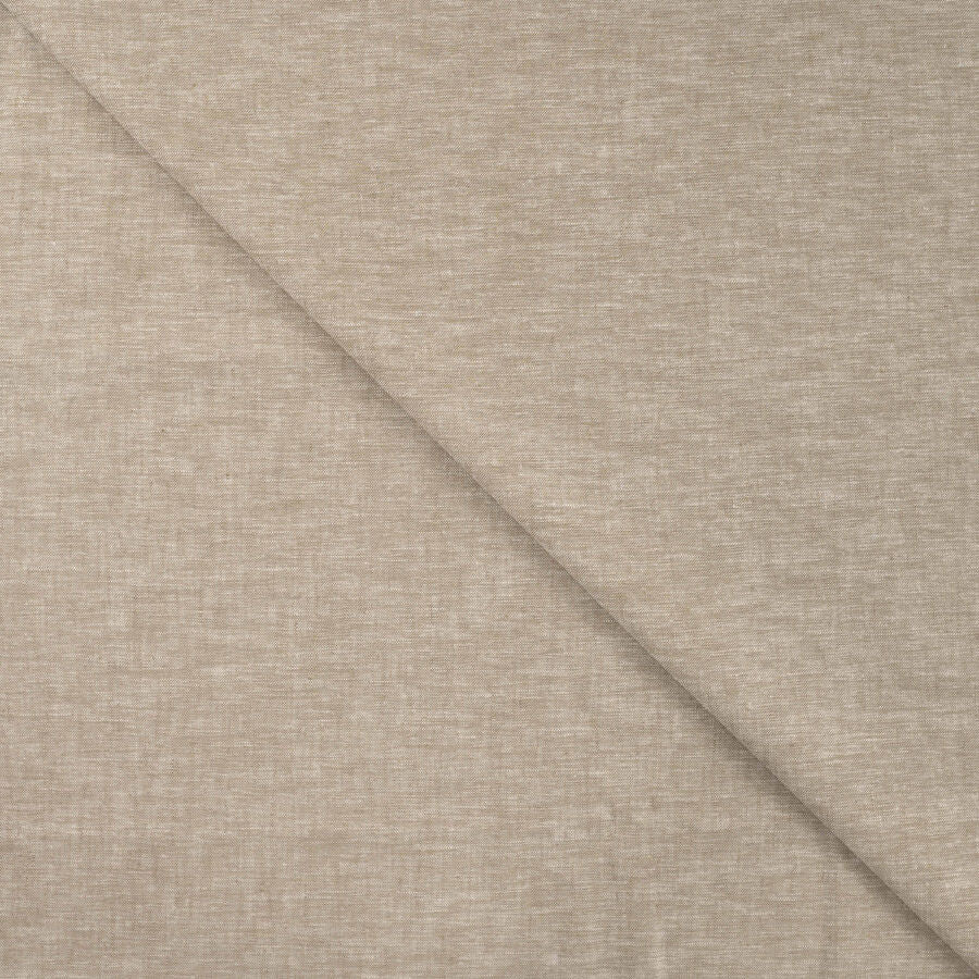 Remnant - Qjutie - Linen Cotton Mix - Army (1.6m)