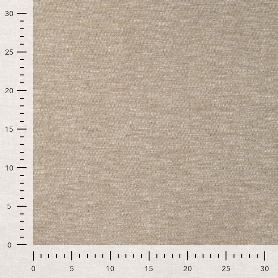 Remnant - Qjutie - Linen Cotton Mix - Army (1.6m)