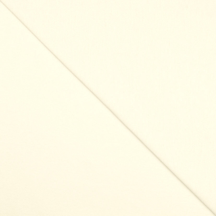 Qjutie - Plain Cotton Jersey - Ecru