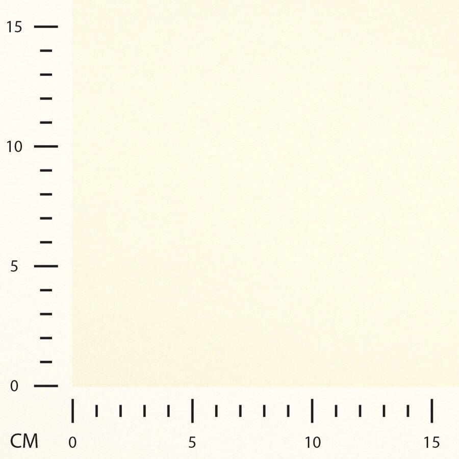 Qjutie - Plain Cotton Jersey - Ecru