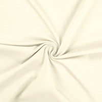 Qjutie - Plain Cotton Jersey - Ecru