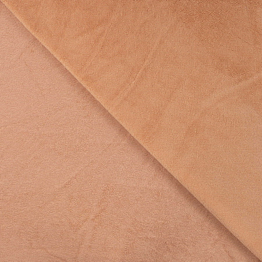 Qjutie Bamboo Cotton Polyester Mix Fabric Dusty Salmon Kc4500 320 Fold