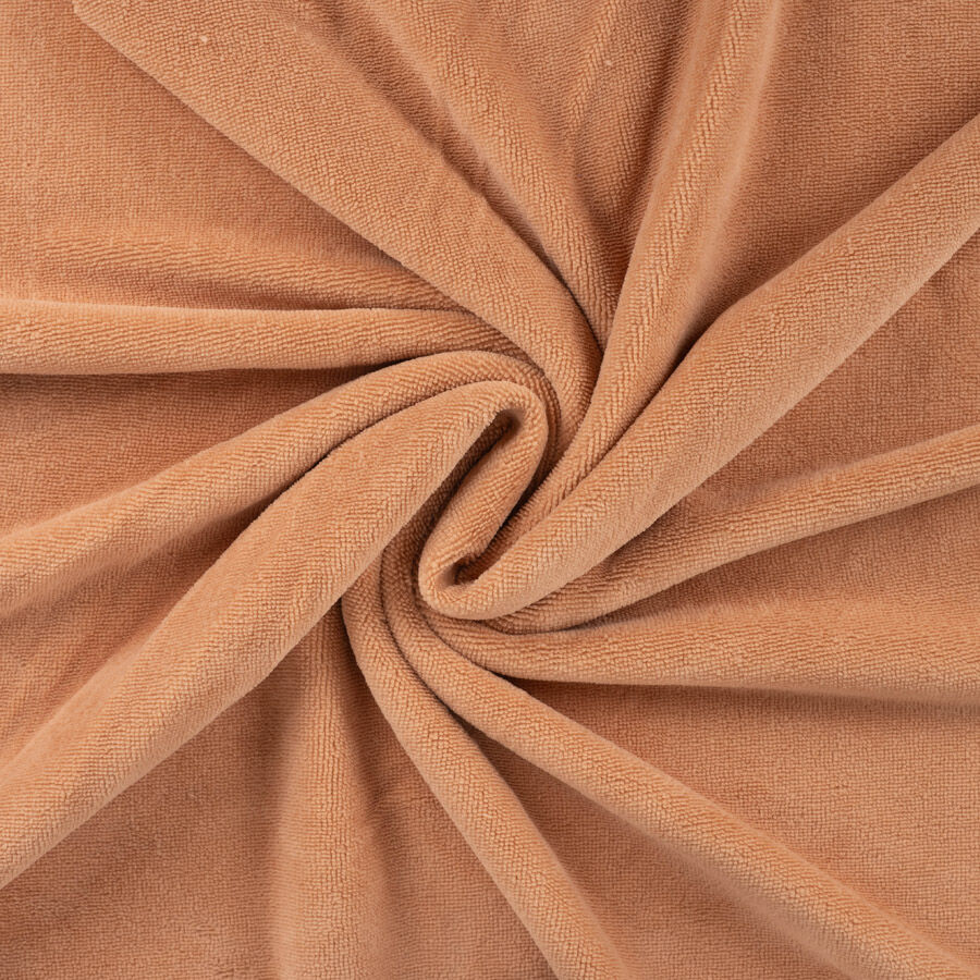 Qjutie Bamboo Cotton Polyester Mix Fabric Dusty Salmon Kc4500 320 Twist