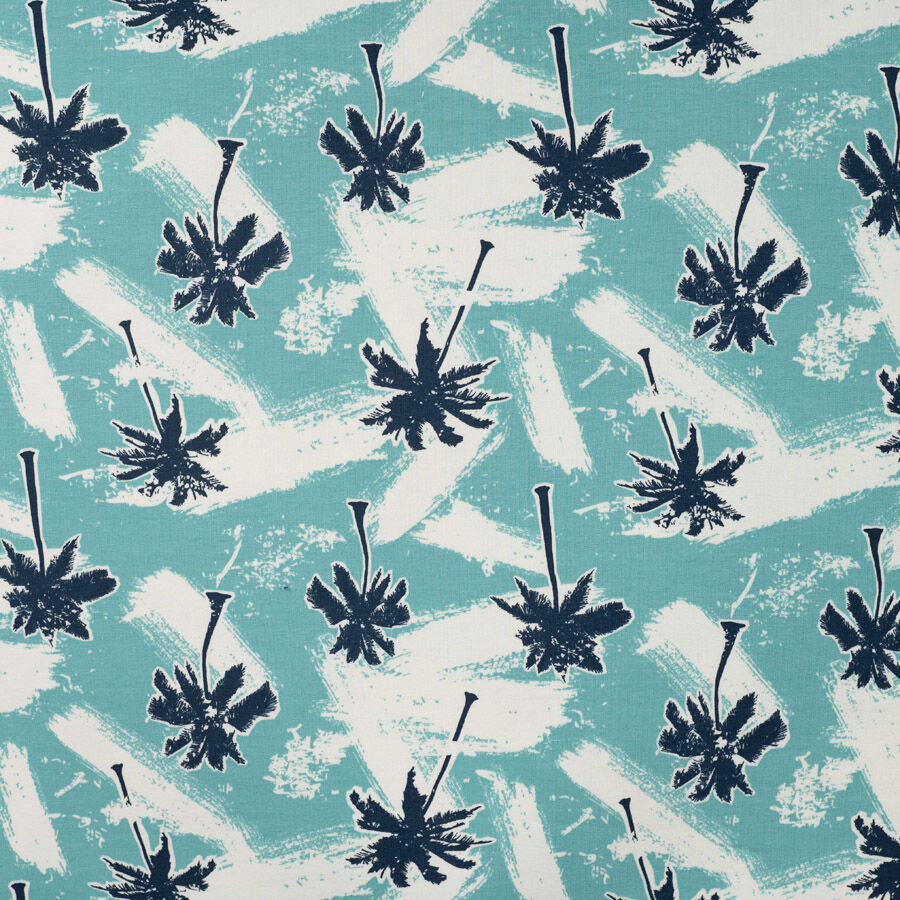 Qjutie - French Terry - Palms