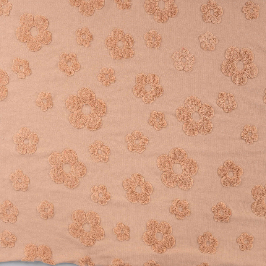 Qjutie - Floral Jacquard - Dusty Salmon