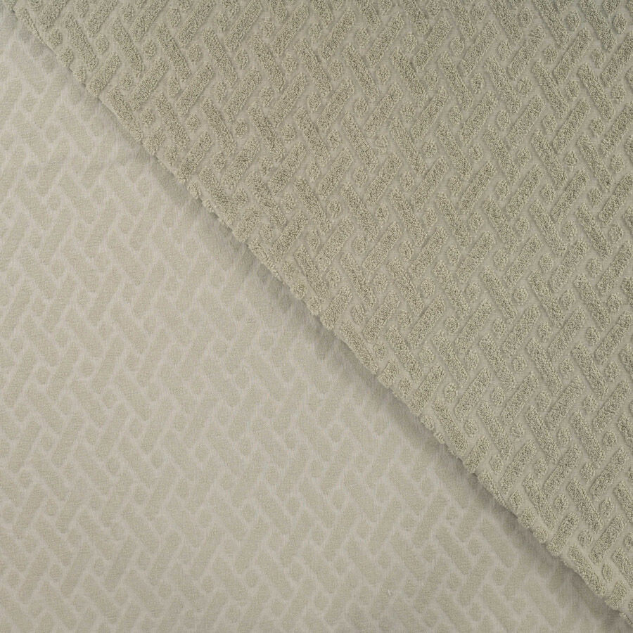 Qjutie - Jacquard Towelling - Khaki