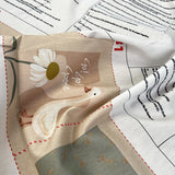 Qjutie - Cotton Poplin - Baby Feelbook Panel