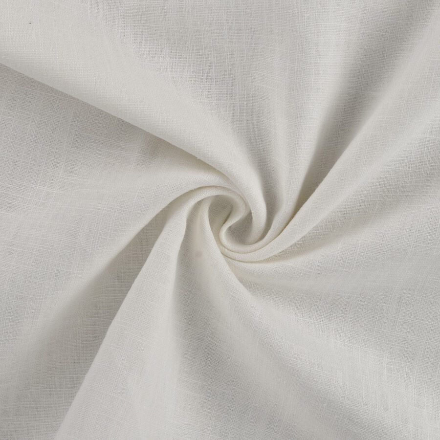 Qjutie - Plain Linen - White